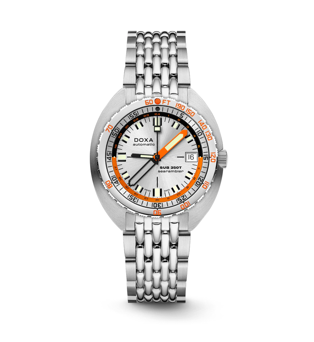 DOXA SUB 250T GMT Searambler Stainless steel - 855.10.021.10