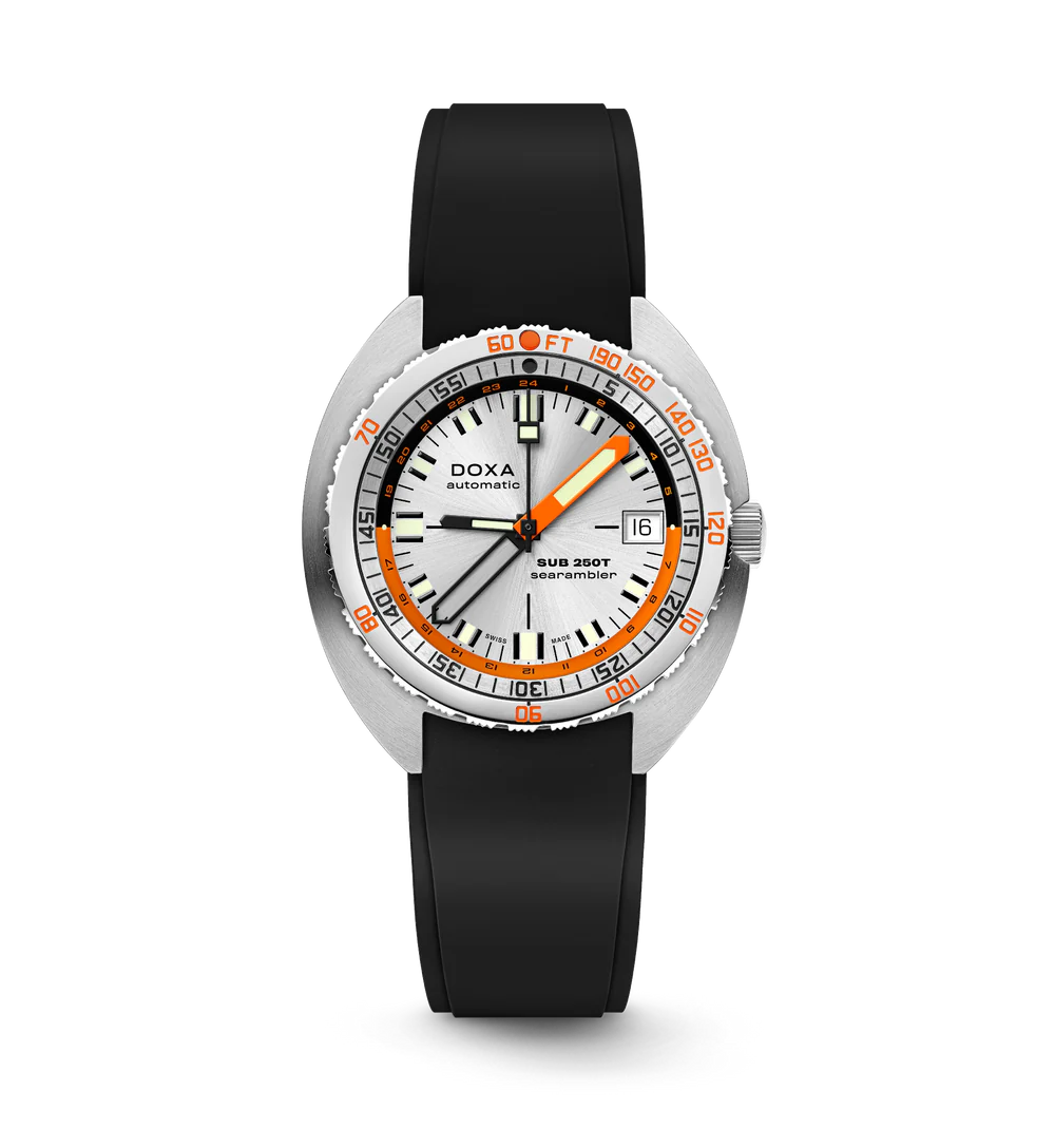 DOXA SUB 250T GMT Searambler Rubber - 855.10.021.20