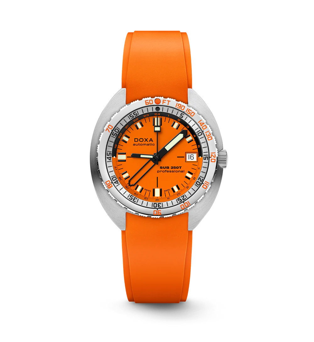 DOXA SUB 250T GMT Professional Rubber - 855.10.351.11