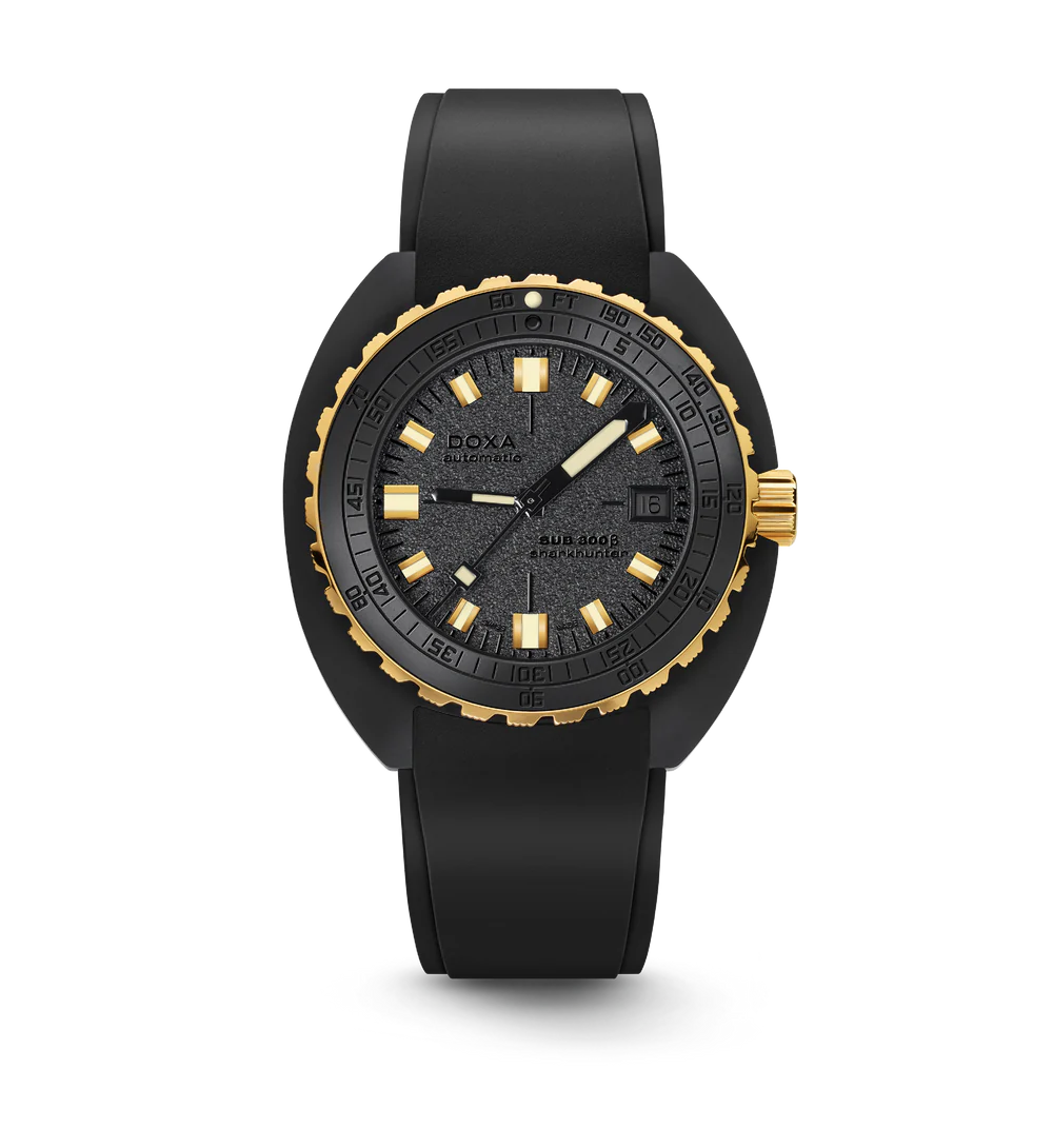 Doxa SUB 300 Beta Sharkhunter Matte grained dial  - 830.20.101.20
