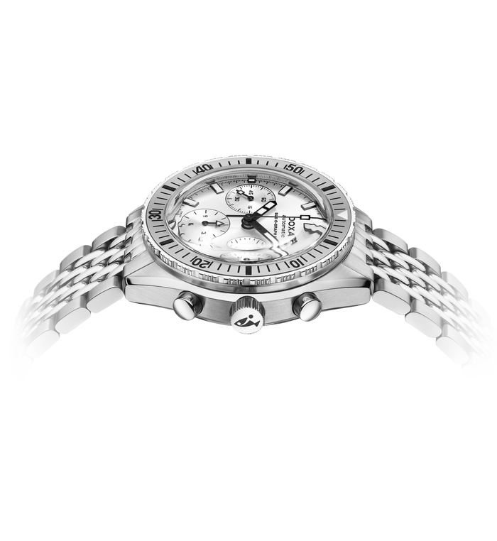 DOXA Sub 200 C-Graph II Whitepearl Stainless Steel - 797.10.011.10