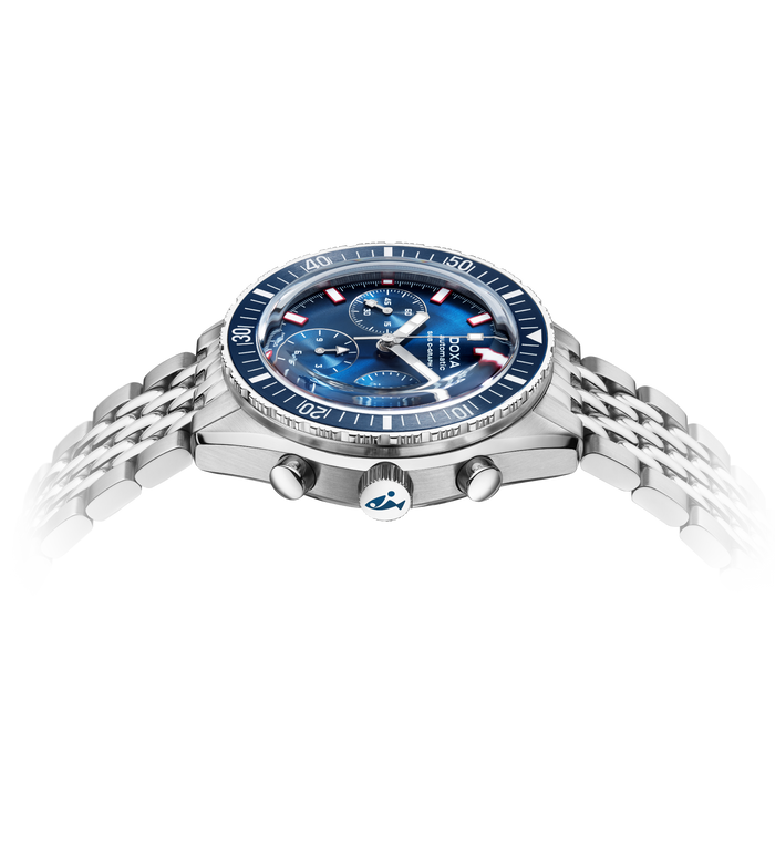 DOXA Sub 200 C-Graph II Caribbean Stainless Steel - 797.10.201.10