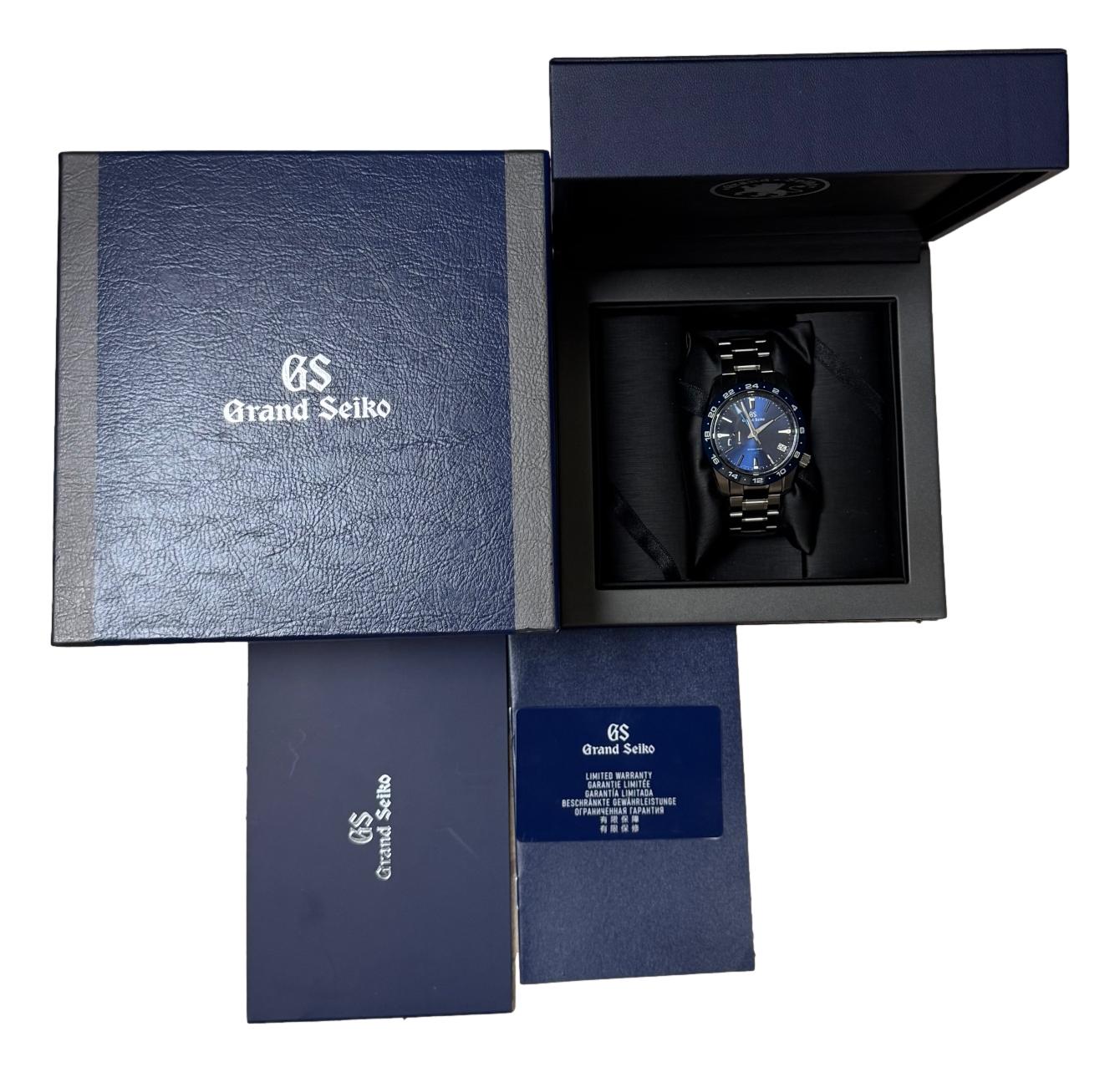 Grand Seiko Sport GMT Spring Drive 40.5mm SBGE255G Automatic Watch