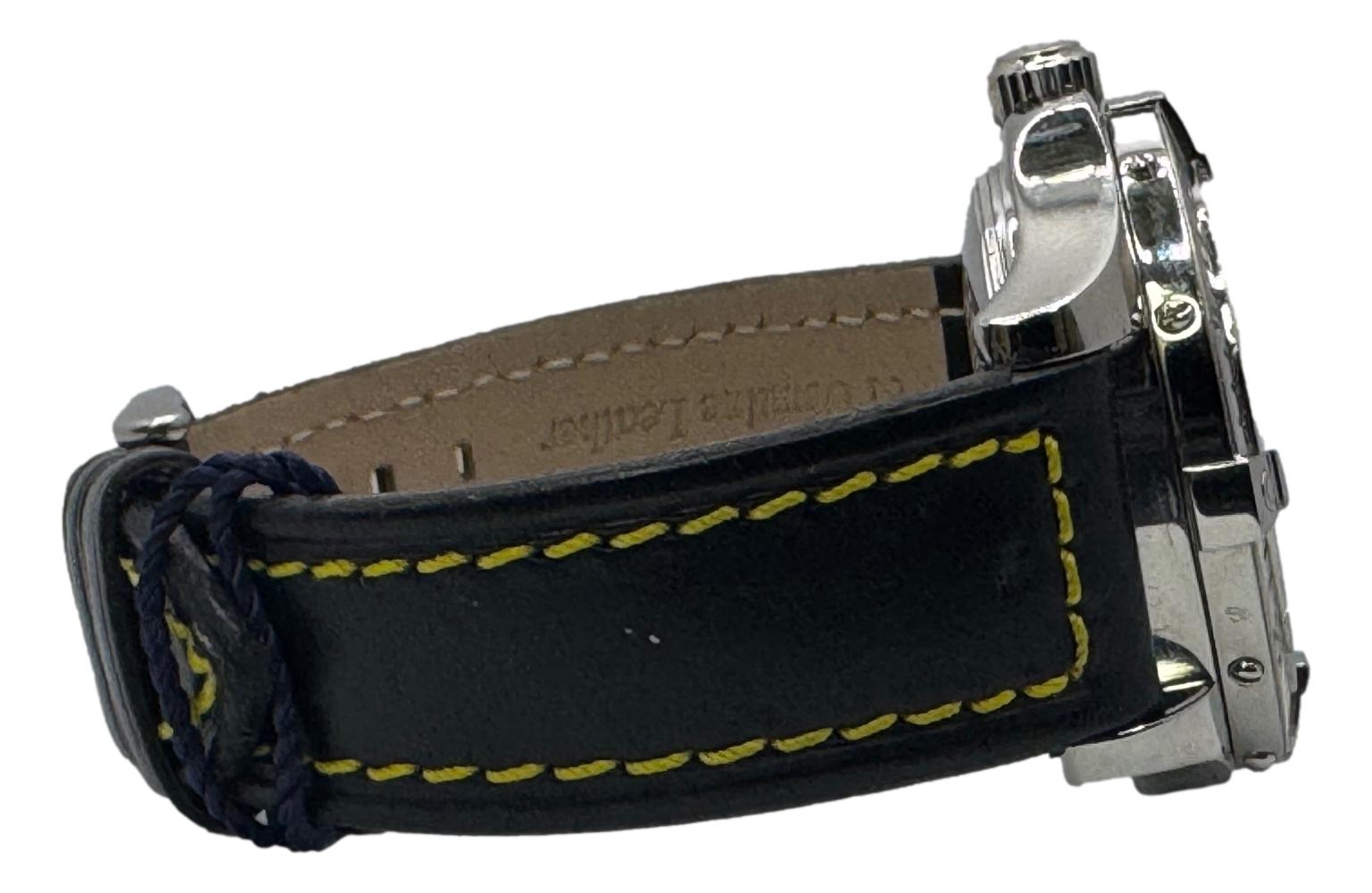 Breitling Super Ocean Date 41mm Yellow Dial Stainless Steel Watch A17045