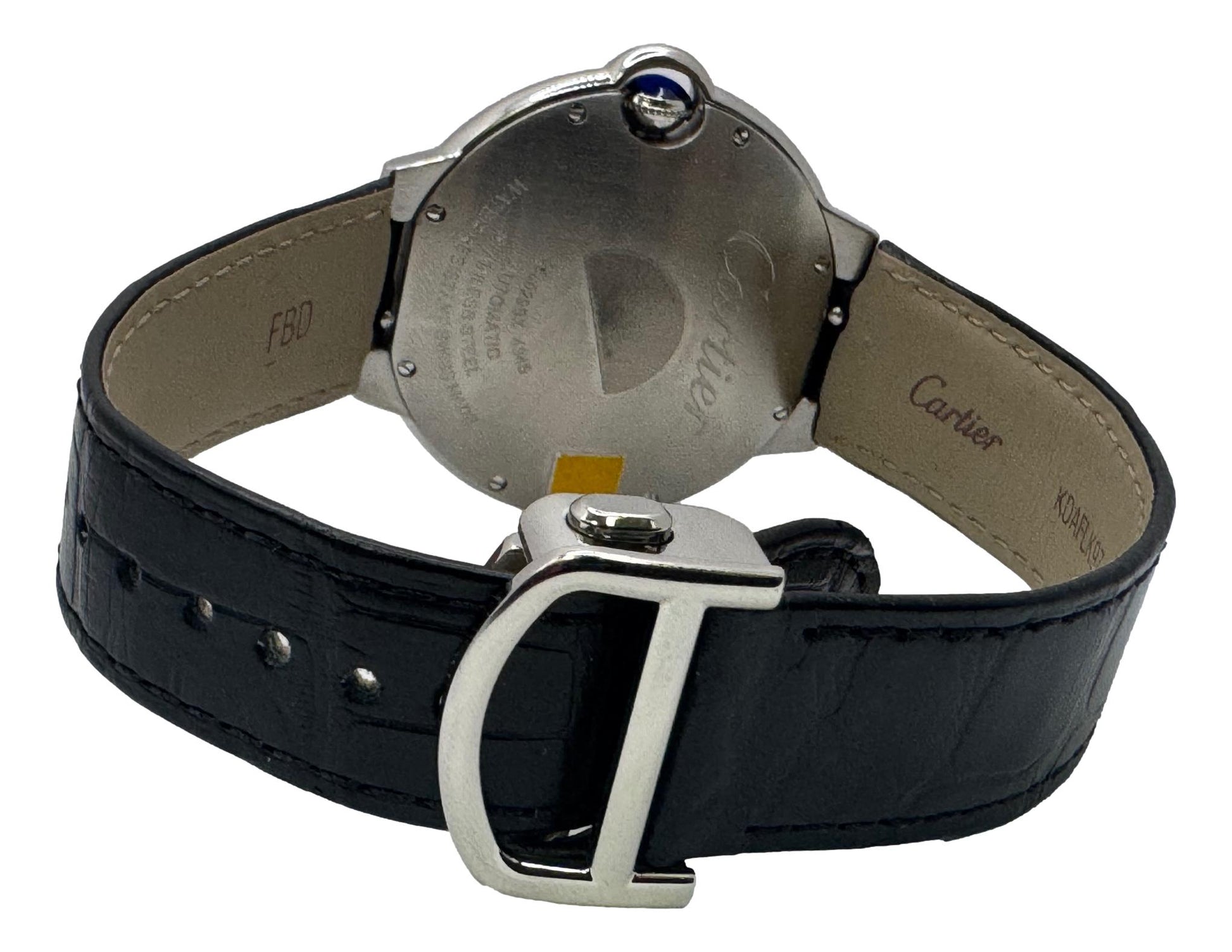 Ballon Bleu De Cartier 40mm, Automatic Movement, Steel, Leather WSBB0039 Watch