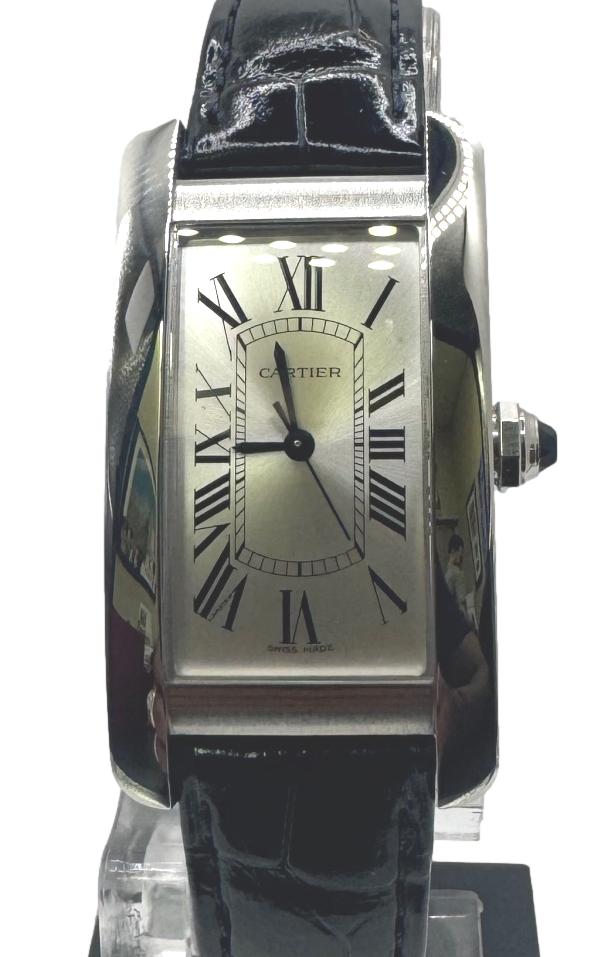 Cartier Tank Américaine 22.5mm WSTA0044 B&P Watch