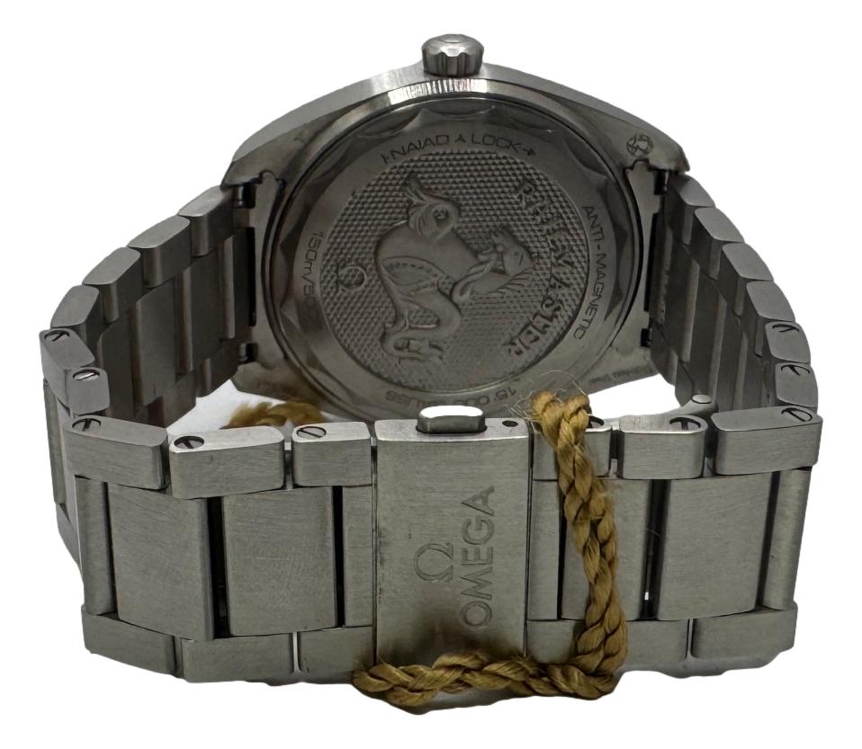 Omega Railmaster Master Chronometer 40mm Blue Dial 220.10.40.20.03.001 B&P Watch