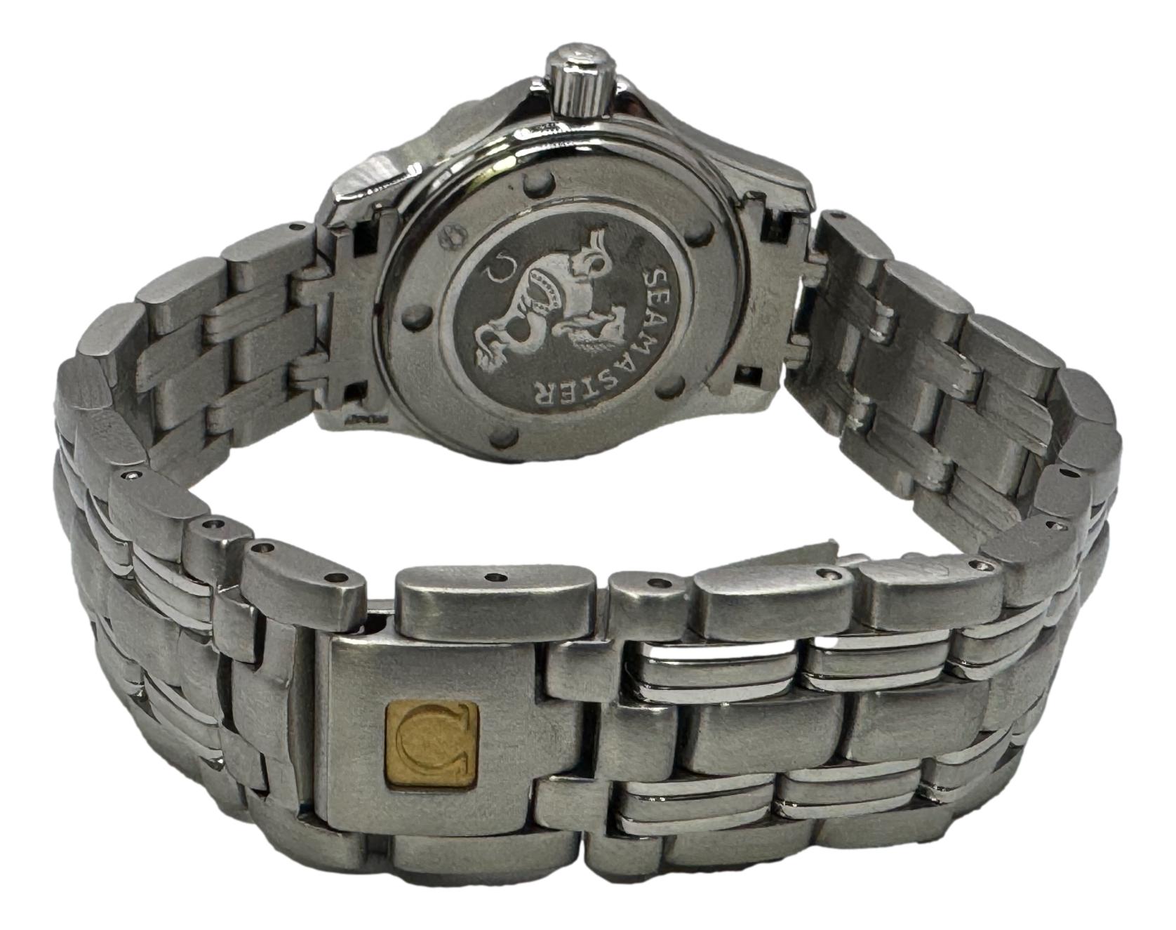 
OMEGA Seamaster 300 212.30.28.61.01.001 black Dial Quartz Ladies B&P Watch
