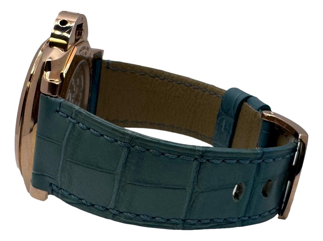 Panerai Luminor Due Rose Gold Ivory Dial PAM00741 42mm B&P Watch