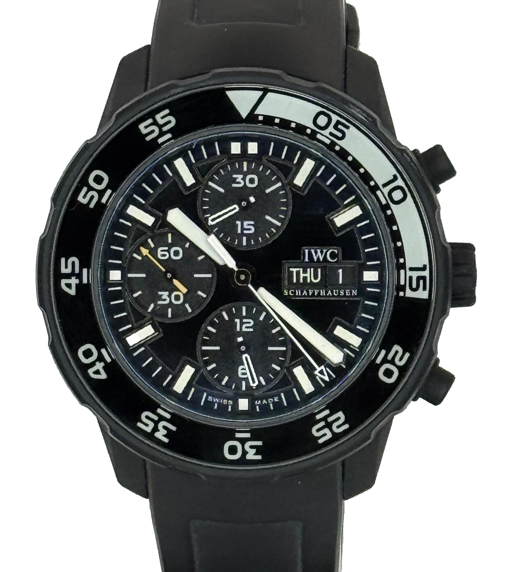 IWC Aquatimer Chronograph Chrono “Galapagos Islands” IW376705 B&P Watch