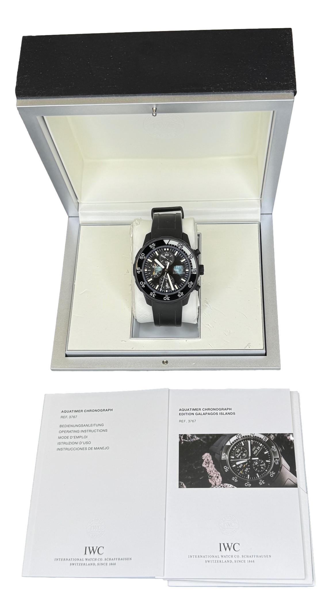 IWC Aquatimer Chronograph Chrono “Galapagos Islands” IW376705 B&P Watch