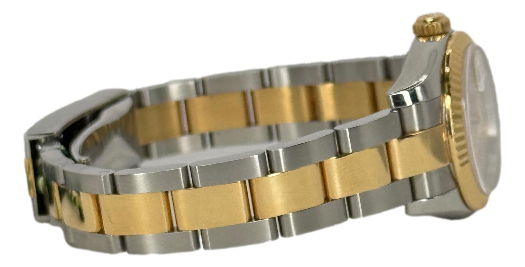 Rolex Lady-Datejust 26mm Oyster 18k Two-tone 179173 Champagne Roman Dial