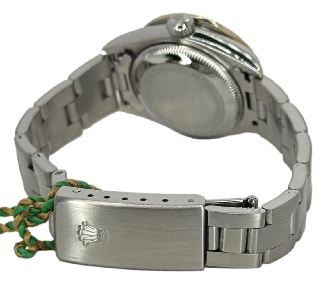 Rolex Lady-Datejust 26mm Oyster 79160 Custom Mother of Pearl Diamond Dial B&P