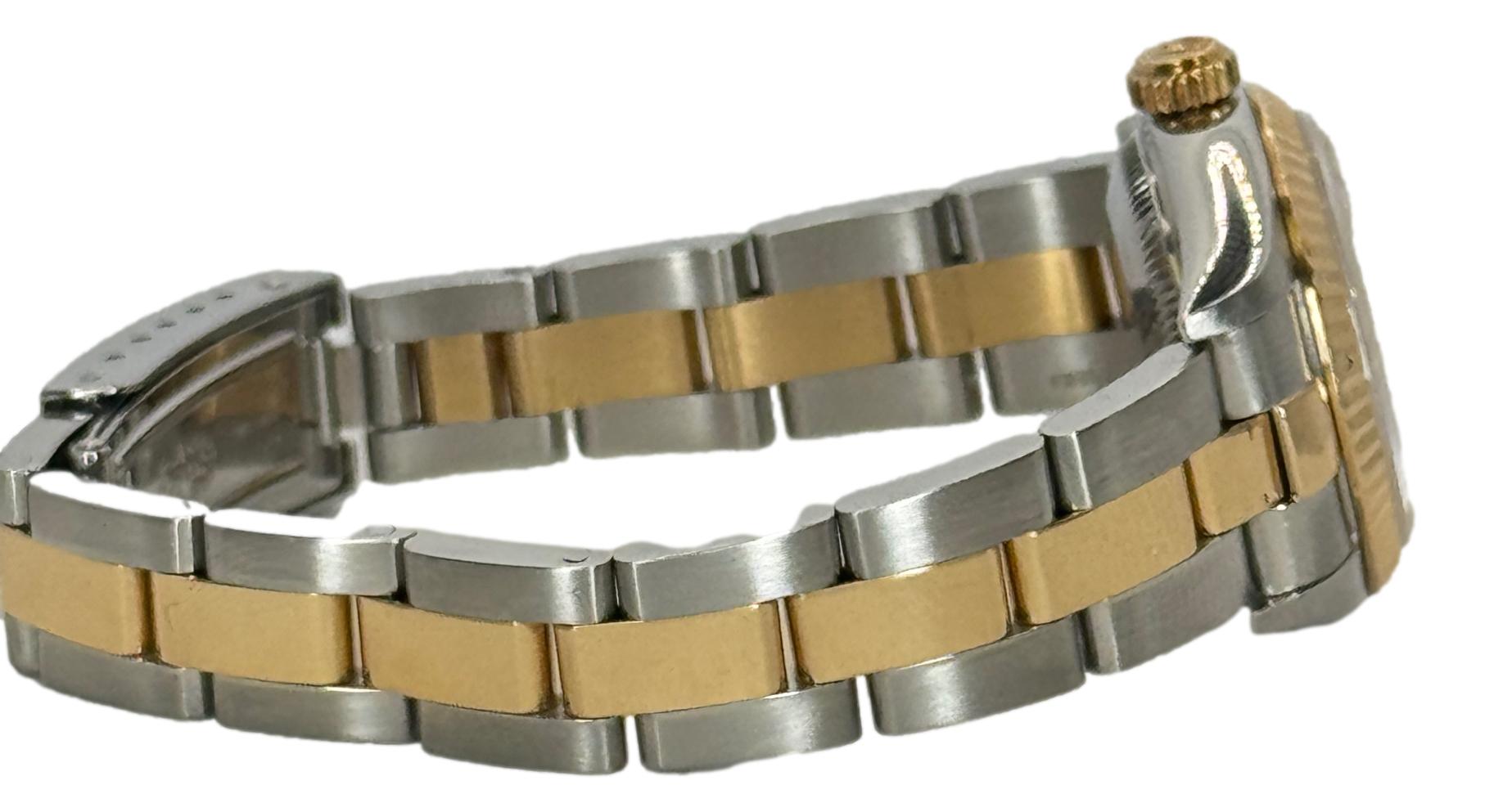 Rolex Lady-Datejust 26mm Oyster 18k Gold and Steel 79173 B&P