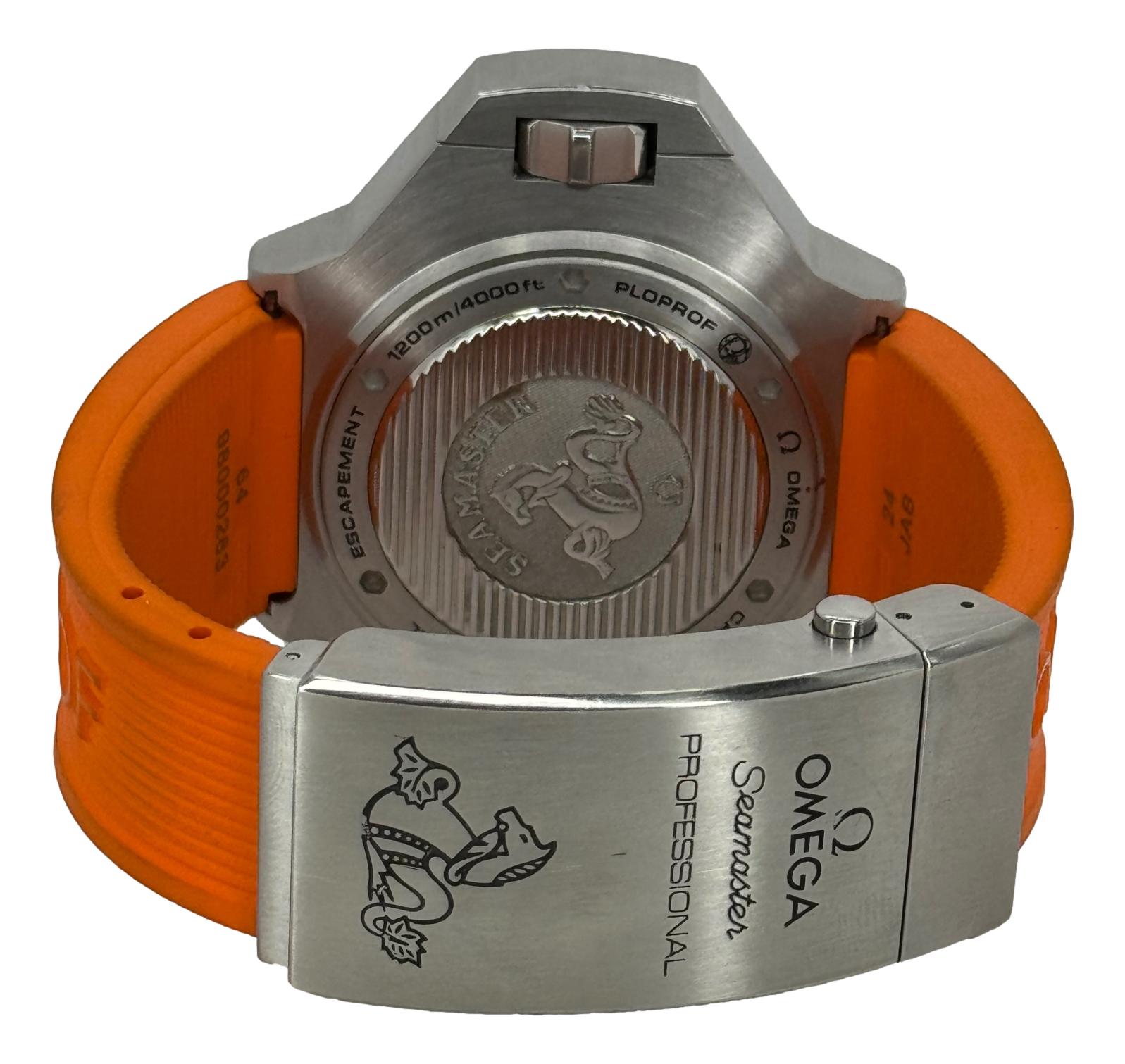 Omega Seamaster Ploprof Steel Black Dial Automatic Watch 224.32.55.21.01.002