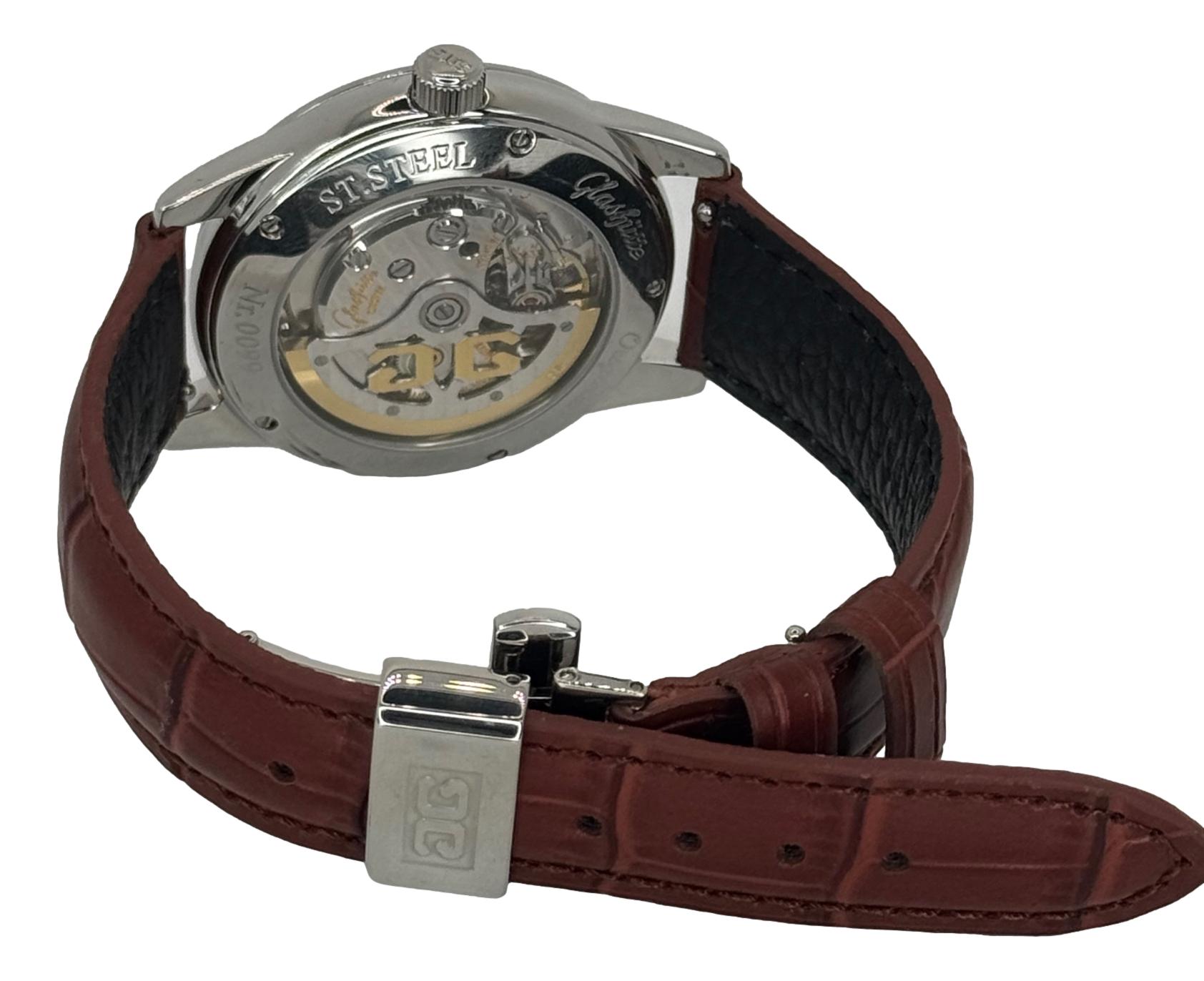 Glashütte Original Senator Panorama 3941142204 39mm Watch