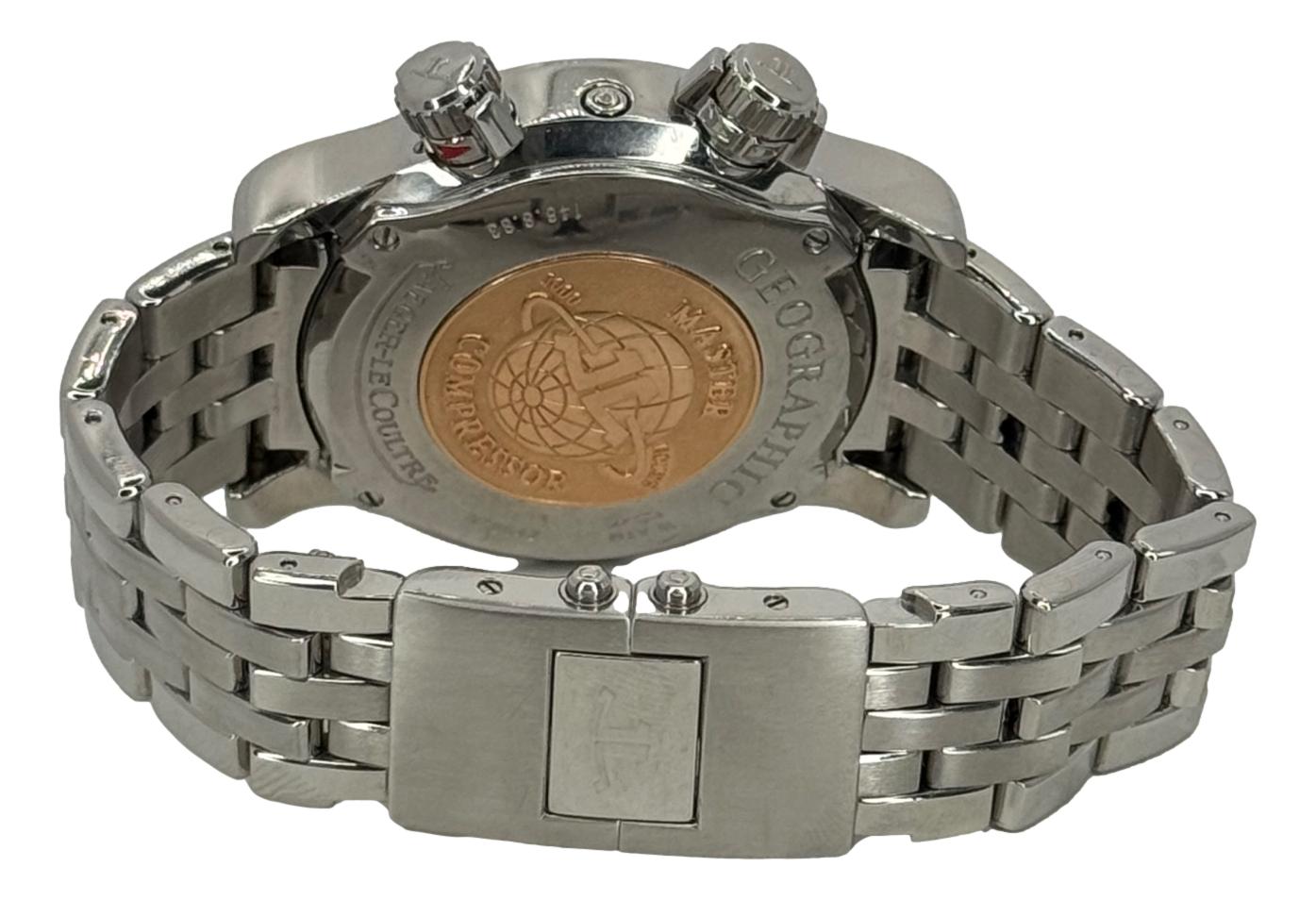 Jaeger-LeCoultre Master Compressor Geographic Worldtime q1718470 B&P Watch