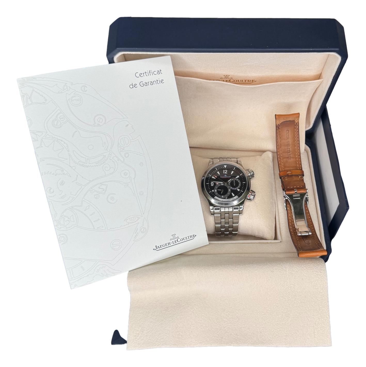 Jaeger-LeCoultre Master Compressor Geographic Worldtime q1718470 B&P Watch