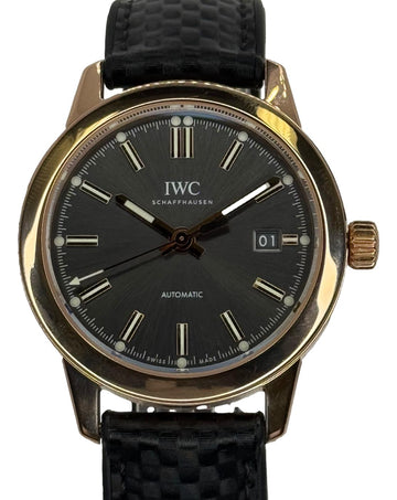 IWC Ingenieur Automatic IW357003 Watch with Custom Carbon Strap Watch