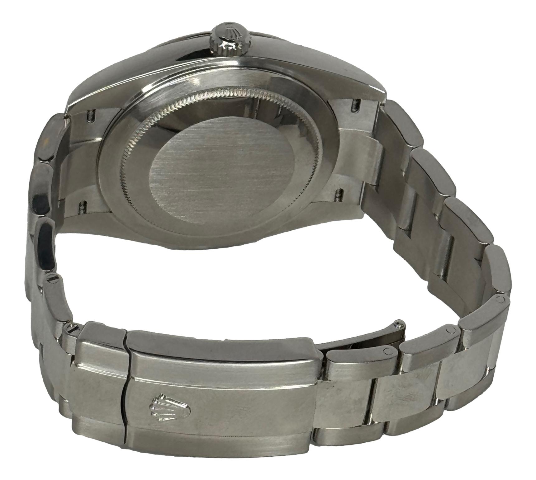 Rolex Datejust 41mm 126334 Oyster 18k & Steel White Roman Dial Watch