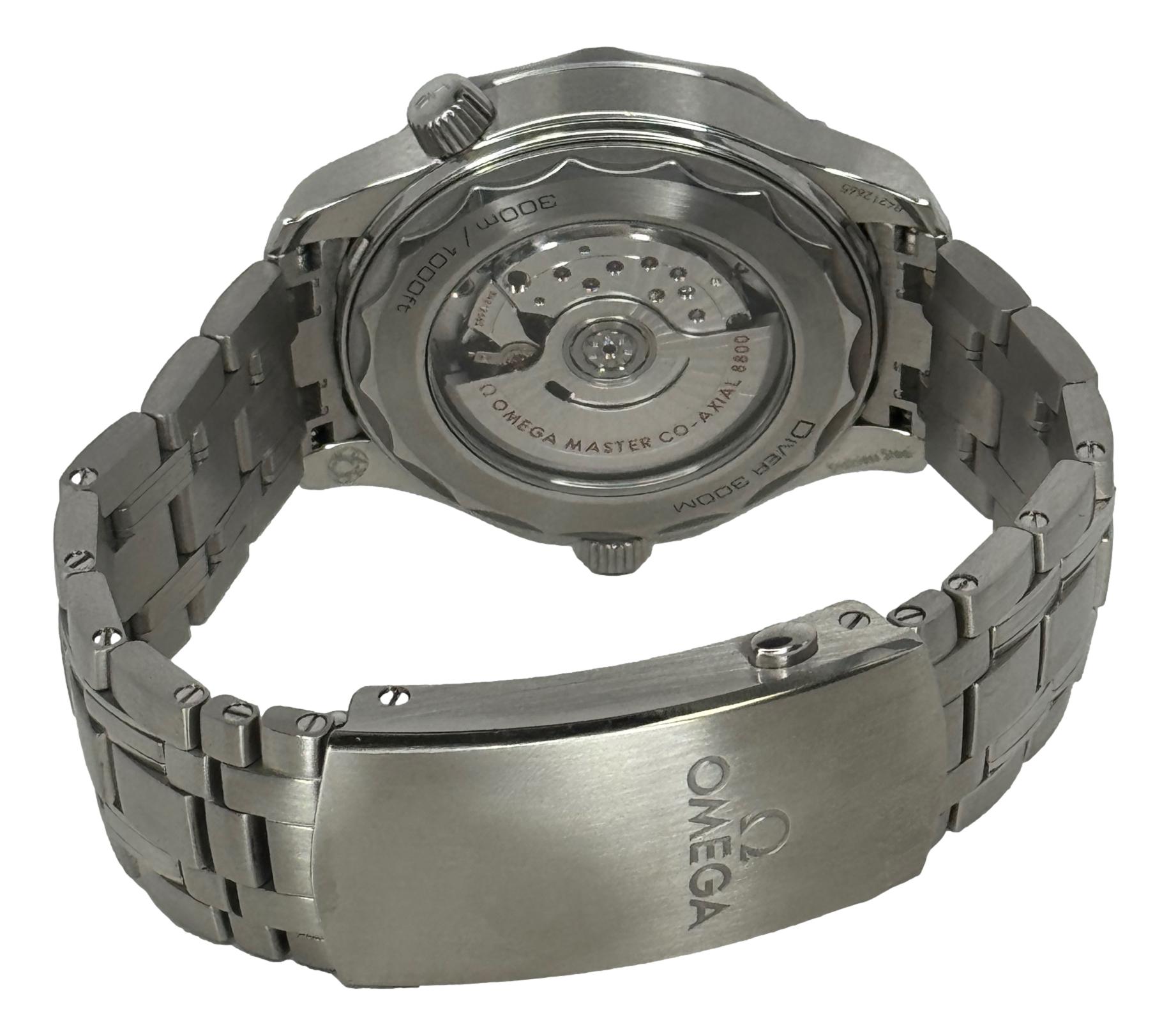 Omega Seamaster 300m 42mm 21030422004001 White Dial B&P Watch