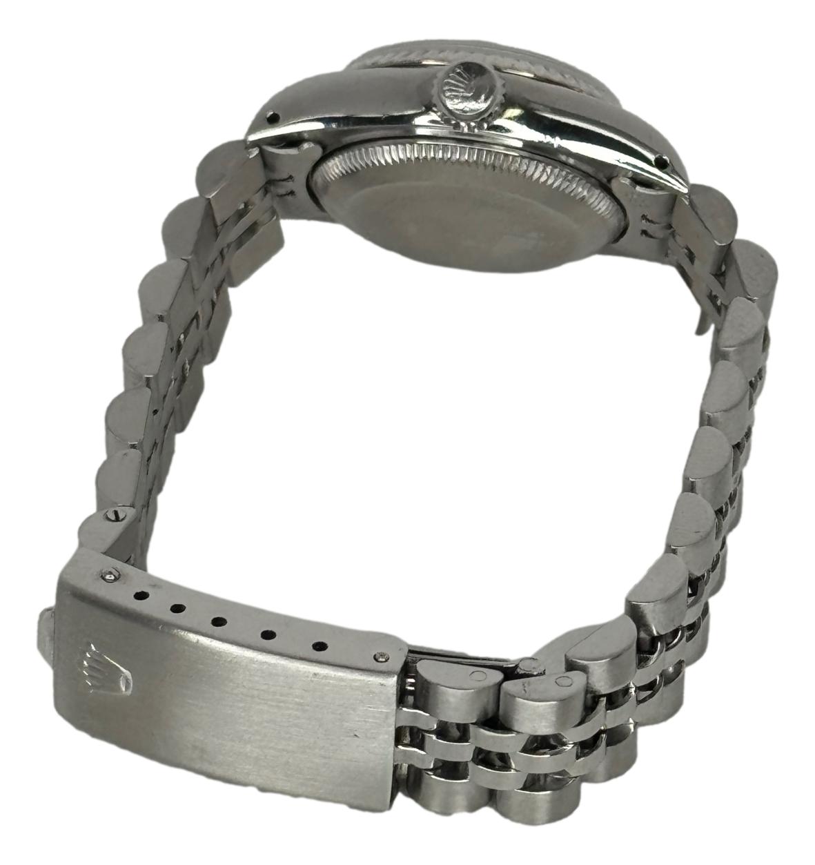 Rolex White Roman Date Jubilee 69174 Watch