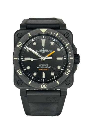 Bell & Ross BR03-92-D-C-02806 Diver Watch Ceramic