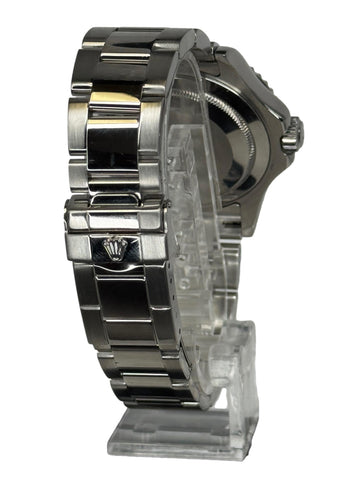 Rolex 40mm Yacht-Master 16622 Steel Platinum Bezel Oyster Watch