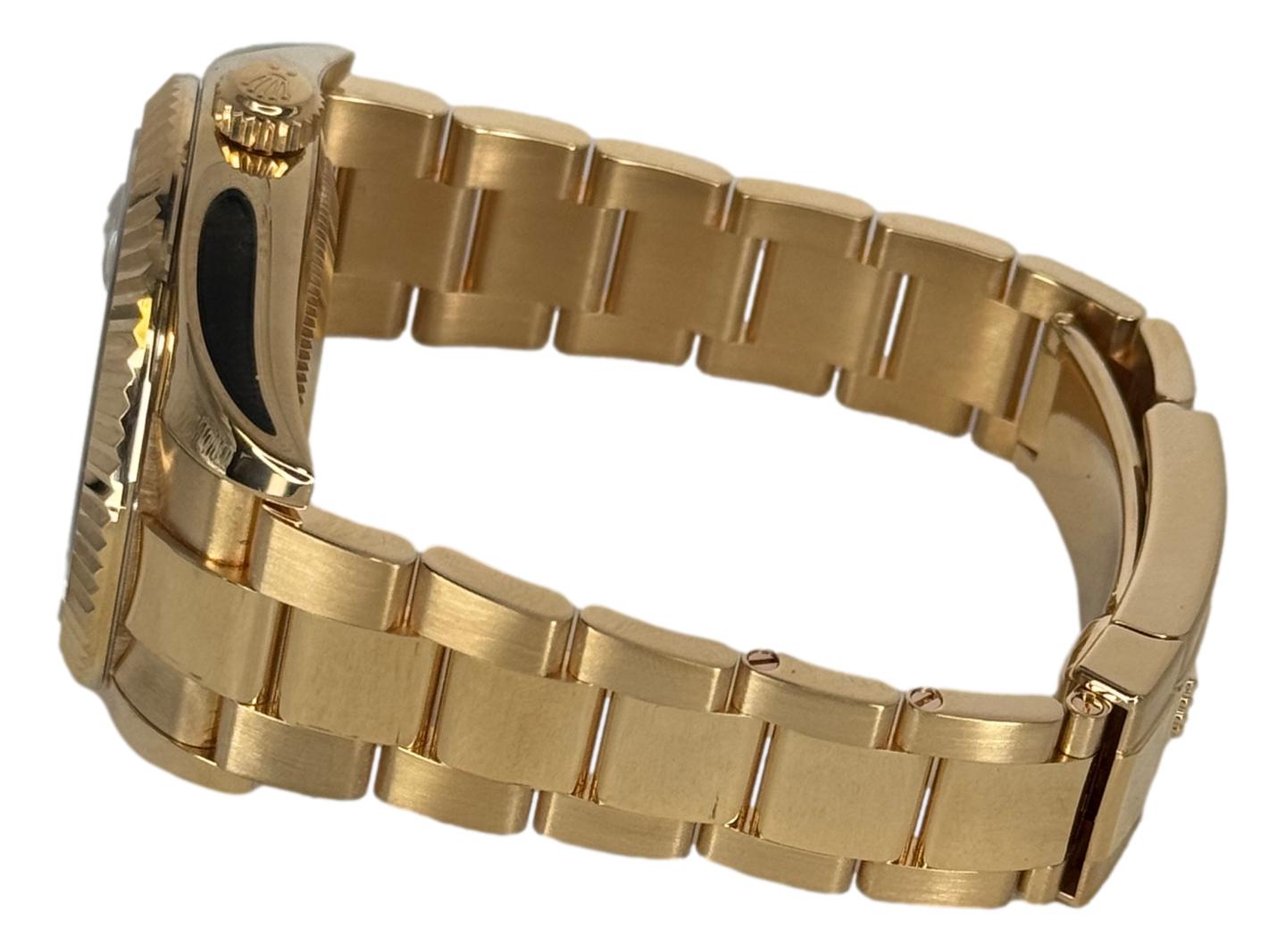 Rolex Sky-Dweller 336938 Oyster 42 mm 18k Arabic Dial  yellow gold B&P Watch