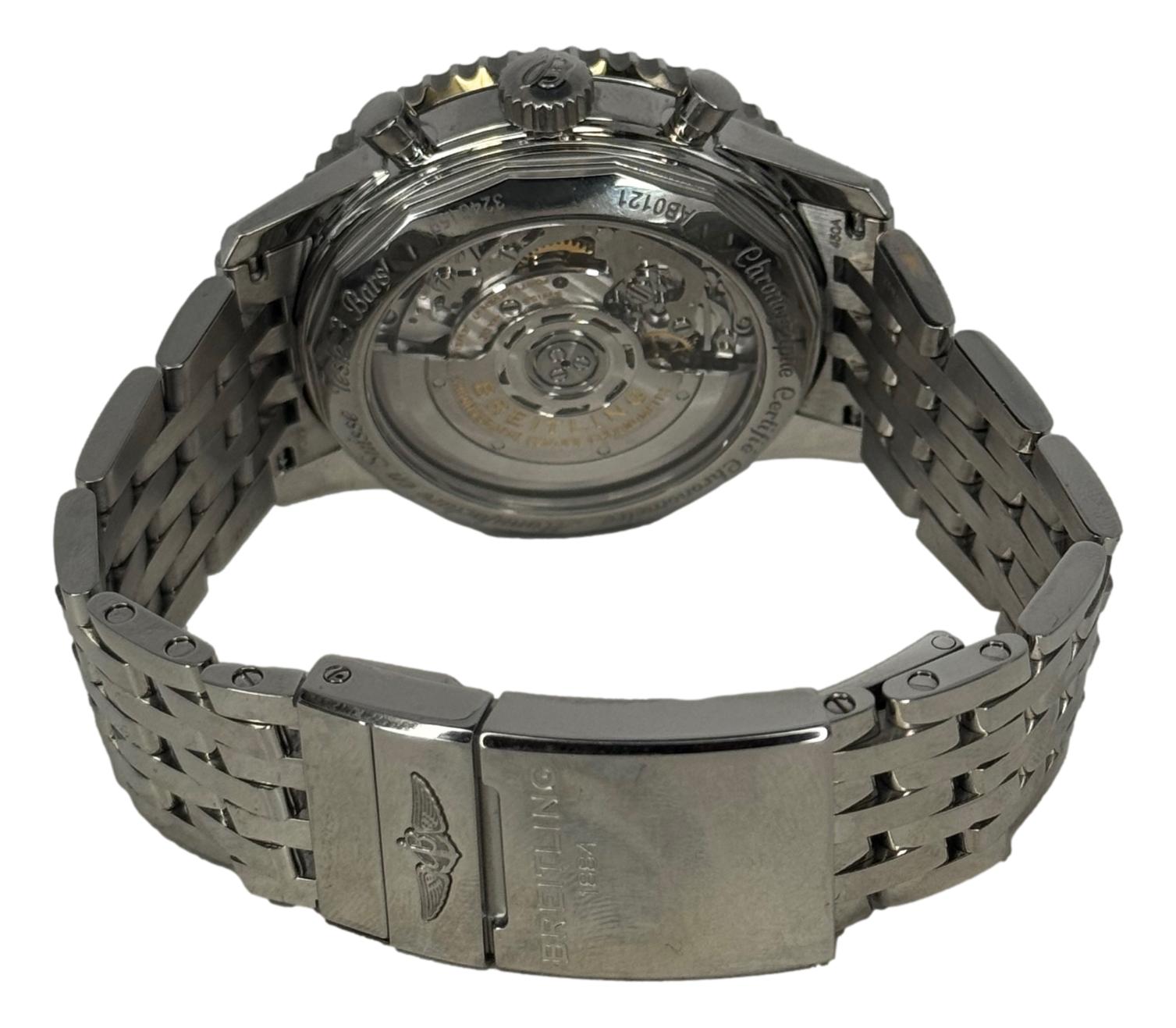 Breitling Navitimer AB0121 43mm stainless steel chronograph 2018 B&P watch