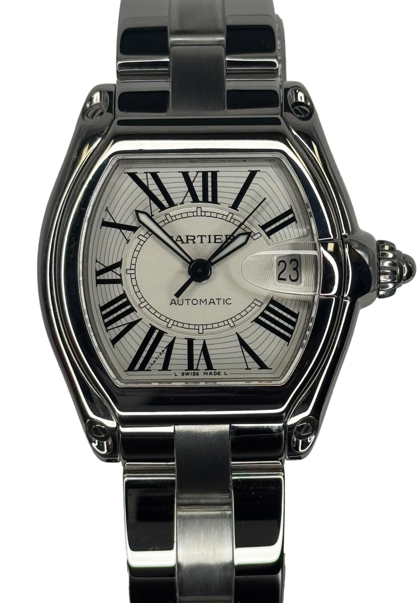 Cartier Roadster Large Stainless Steel AUTOMATIC 2510 B Watch