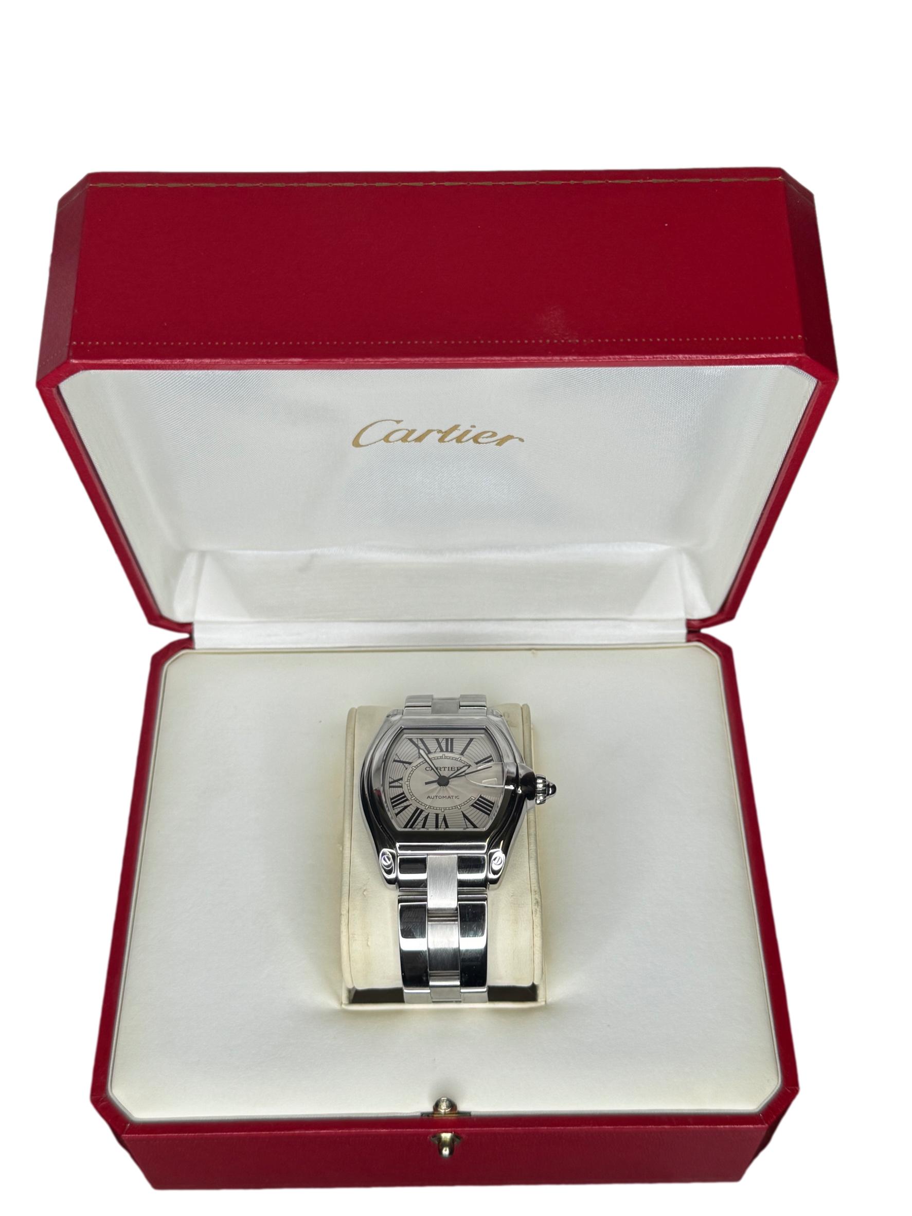 Cartier Roadster Large Stainless Steel AUTOMATIC 2510 B Watch