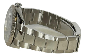 Rolex 2020 126334 Datejust 41mm Wimbledon Dial Fluted Oyster Band Watch Box