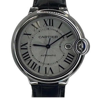 Ballon Bleu De Cartier 40mm, Automatic Movement, Steel, Leather WSBB0039 Watch