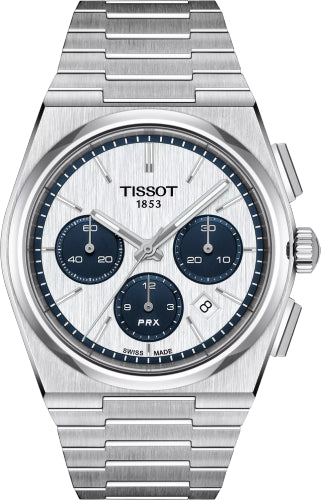Tissot PRX Automatic Chronograph 42mm White Dial - T137.427.11.011.01