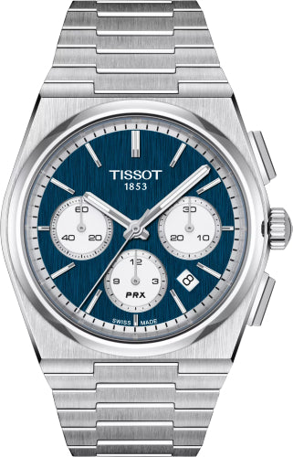 Tissot PRX Automatic Chronograph 42mm Blue Dial Watch - T137.427.11.041.00