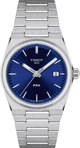 Tissot PRX 35mm Stainless Steel Case Blue Dial Watch - T137.210.11.041.00