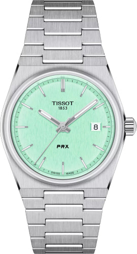 Tissot PRX Classic Contemporary 35mm Light Green Dial Watch - T137.210.11.091.00