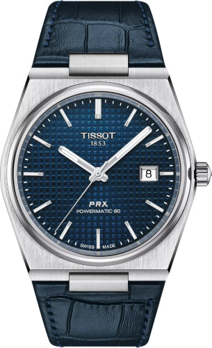 Tissot PRX Powermatic 80 40mm Blue Dial Watch - T137.407.16.041.00