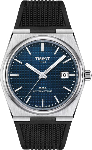 Tissot PRX Powermatic 80 40mm Blue Dial Watch - T137.407.17.041.00