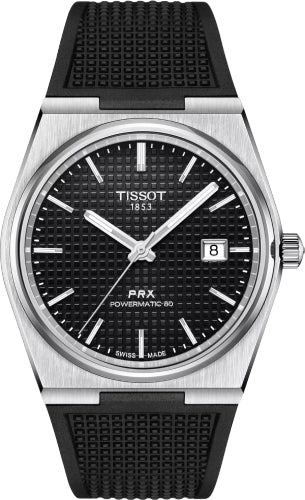 Tissot PRX Powermatic 80 40mm Black Dial Watch - T137.407.17.051.00