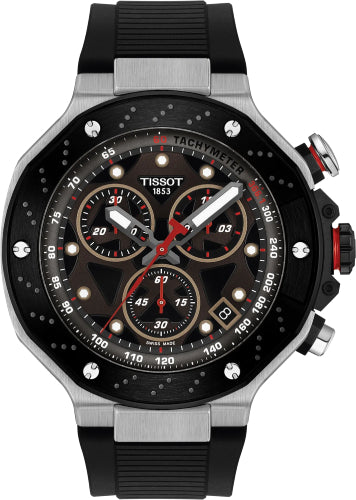 Tissot T-Race MotoGP Quartz Chronograph 45 mm Dark Grey Dial Watch  - T141.417.27.081.00