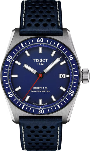 Tissot PR516 Powermatic 80 Blue Dial 38 mm Watch - T149.407.16.041.00