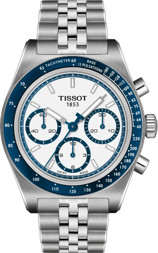 Tissot PR516 Automatic Chronograph White Dial Watch 41 mm - T149.462.11.011.00