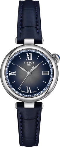Tissot Desir stainless Graded Silver-Blue Dial Watch - T152.010.16.038.01