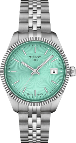 Tissot Ballade 34mm Light Green Dial Watch  - T156.210.11.091.00