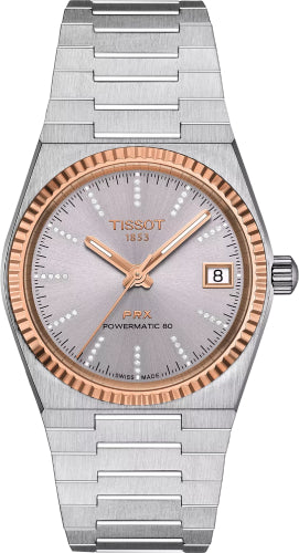 Tissot PRX Powermatic 80 Steel & 18K Gold Bezel 35mm - T931.207.41.336.00