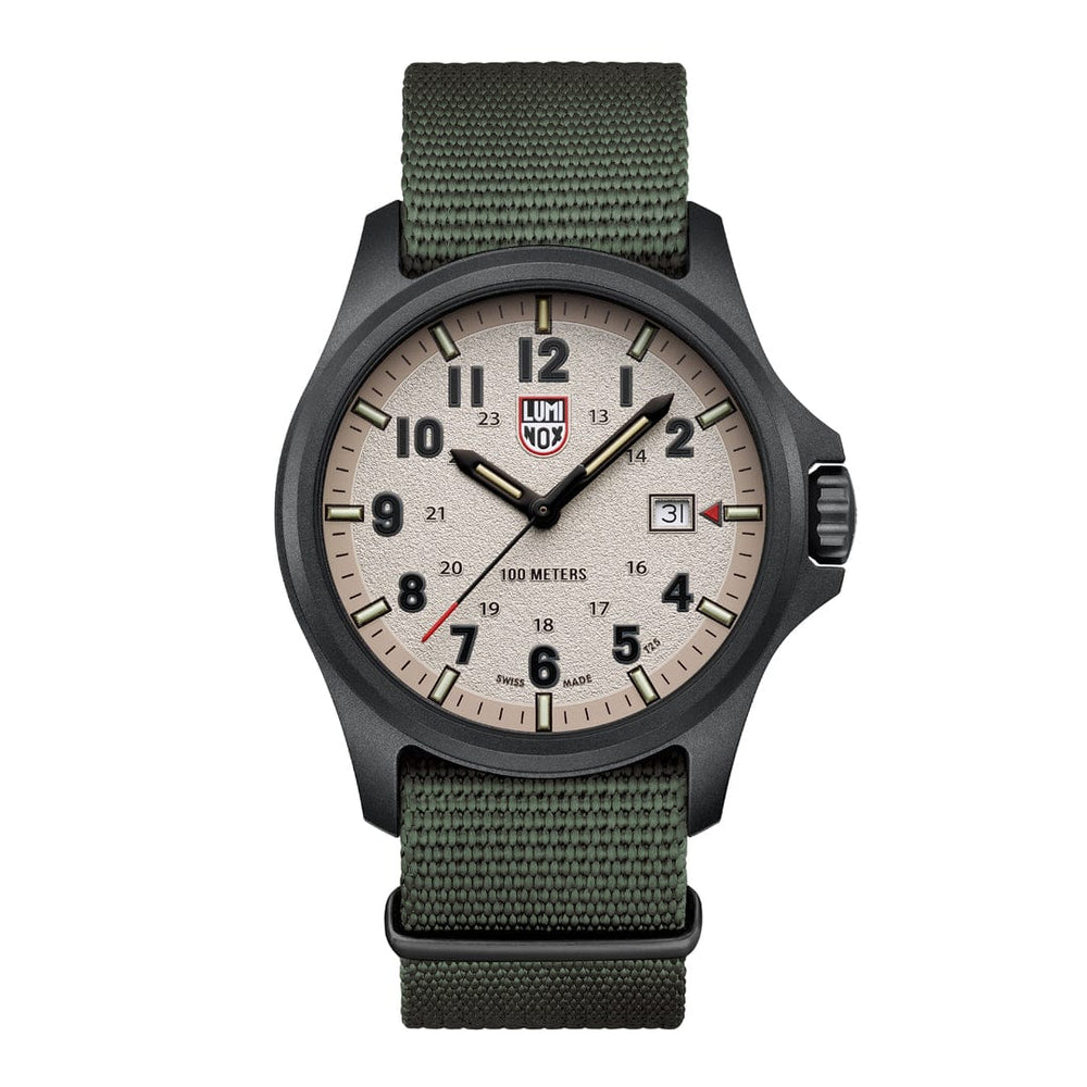 Luminox Atacama Field - Field Watch - Dark Green Webbing NATO strap - 43 mm - XL.1971.SET