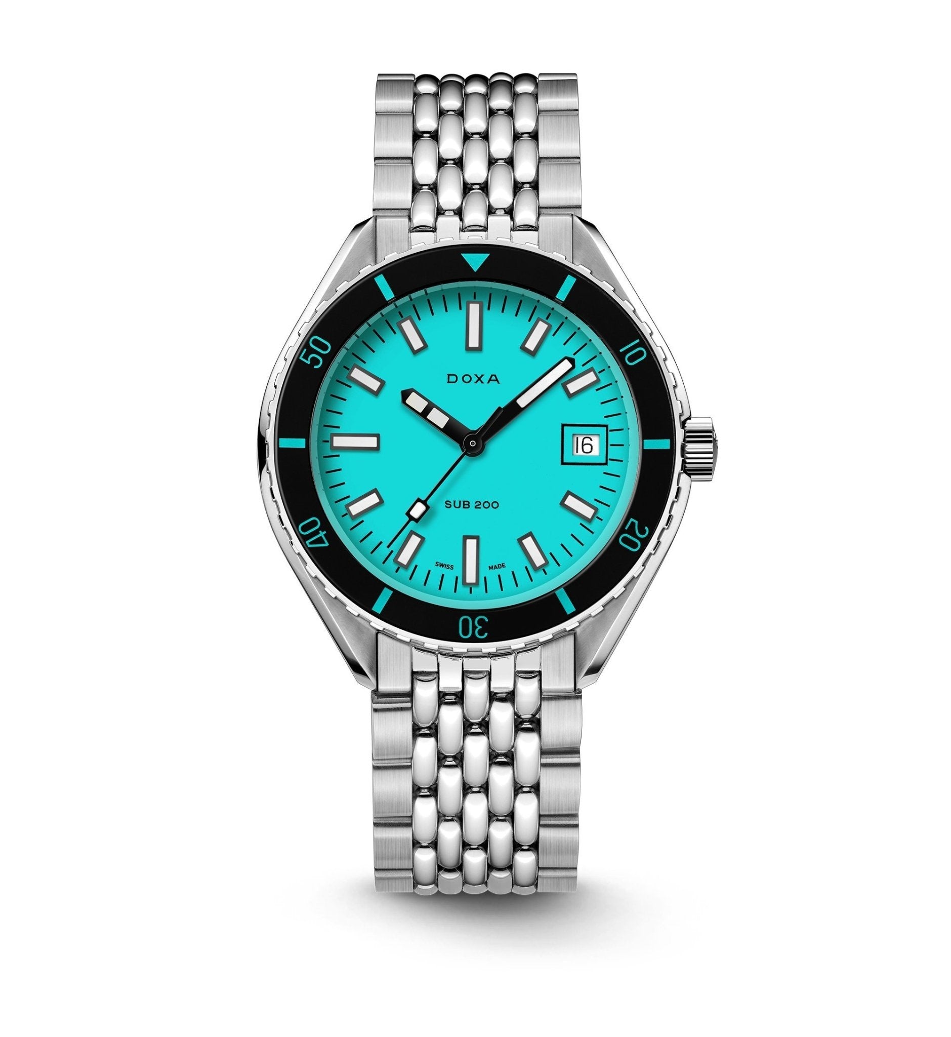 SUB 200 Aquamarine Stainless Steel