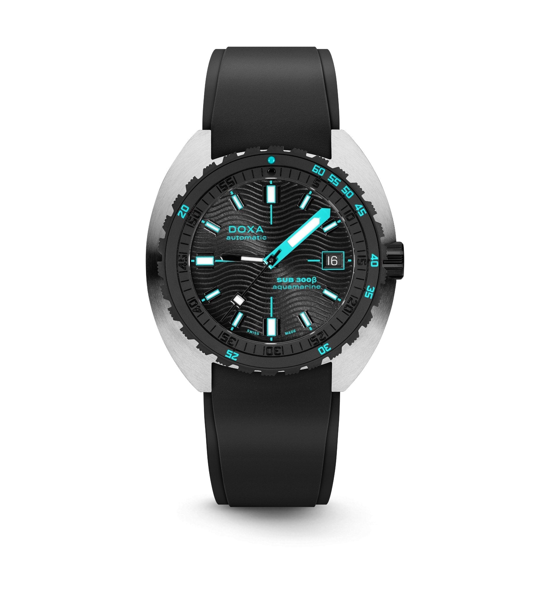 SUB 300 Beta Aquamarine Rubber Black